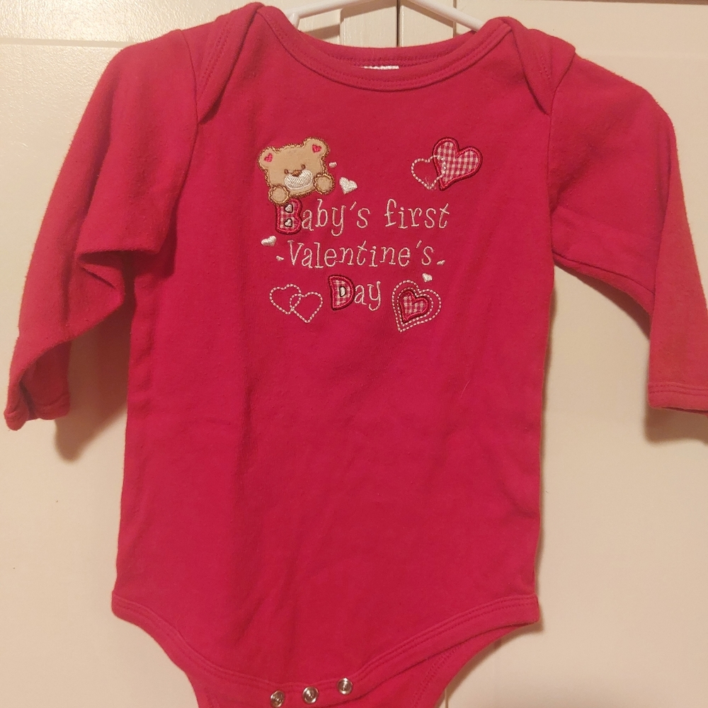 Valentine's onesie